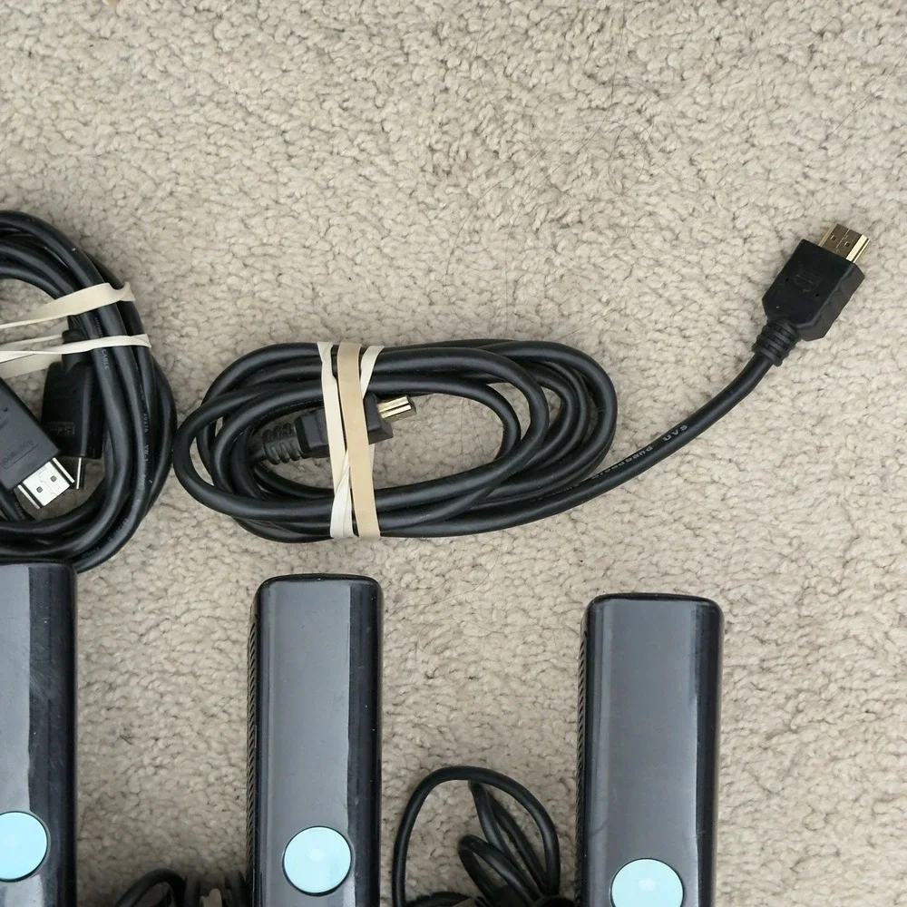 Xbox 360 Kinect Motion Sensors Lot of 3 + Skylanders Swap Force Portal UNTESTED